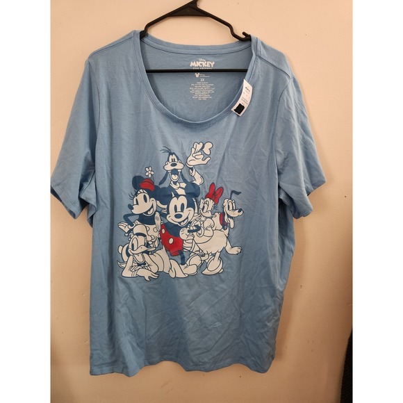 Disney Tops - Disney T Shirt Mickey and Friends Shirt Size Adult 2XL XXL Retro Graphic
